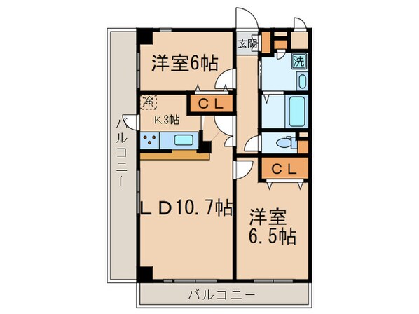 ｿｻｴﾃｨ　柿の木坂　ｱﾈｯｸｽの物件間取画像